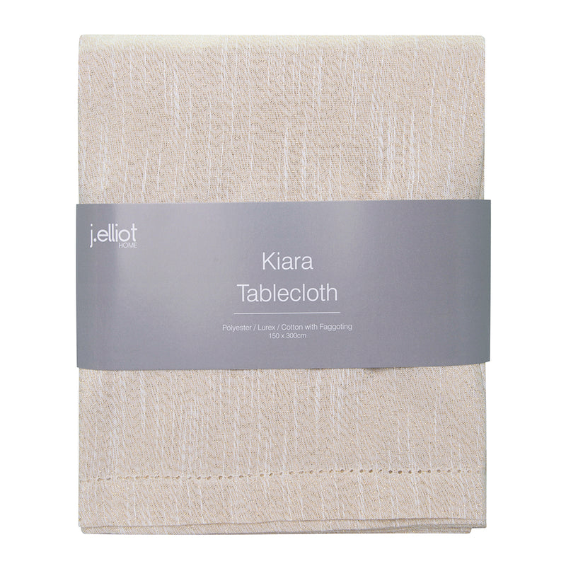 Kiara Table cloth with Fagotting